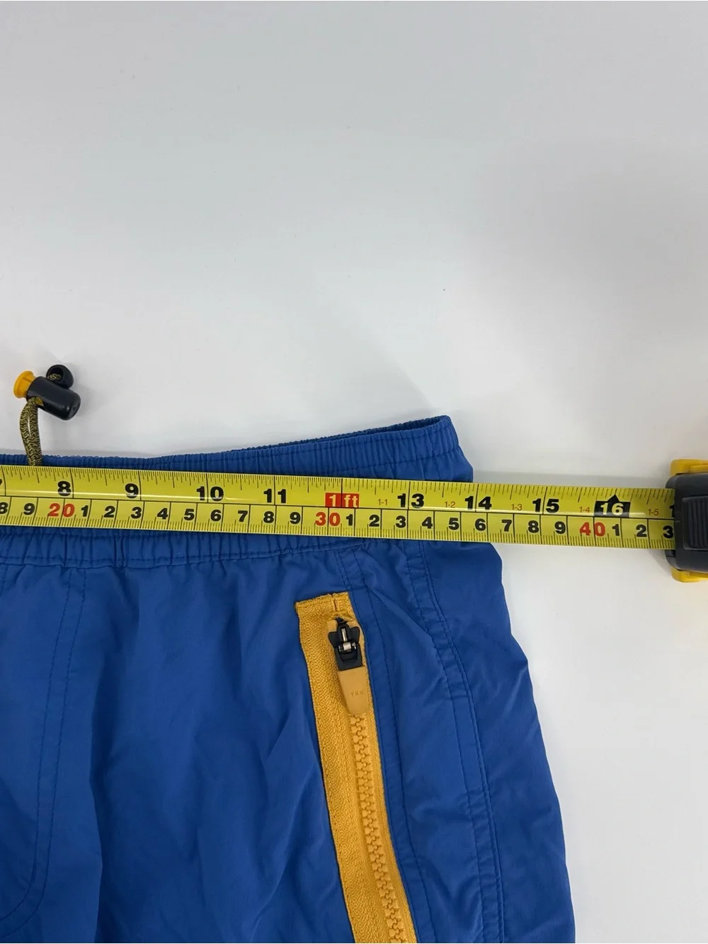 REI Co-op Outdoor Afro Mens Trail Shorts Blue Yellow Small 24229-S23 Hiking